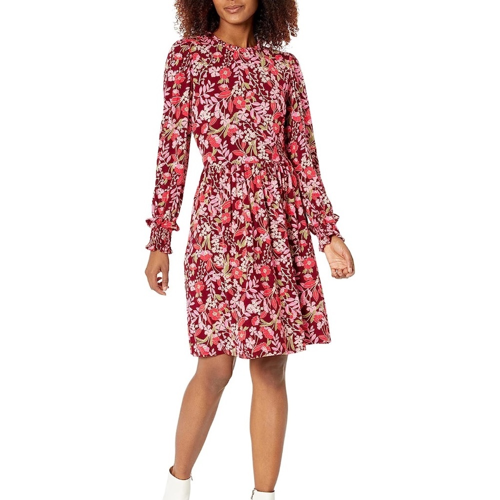 NEW Draper James Kitty Floral Midi Dress in Flowering Vine